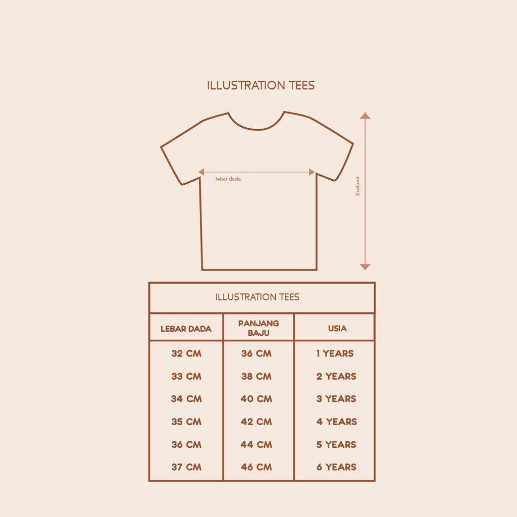 Kaos Anak Ilustrasi Watermelon (1-6 Tahun)