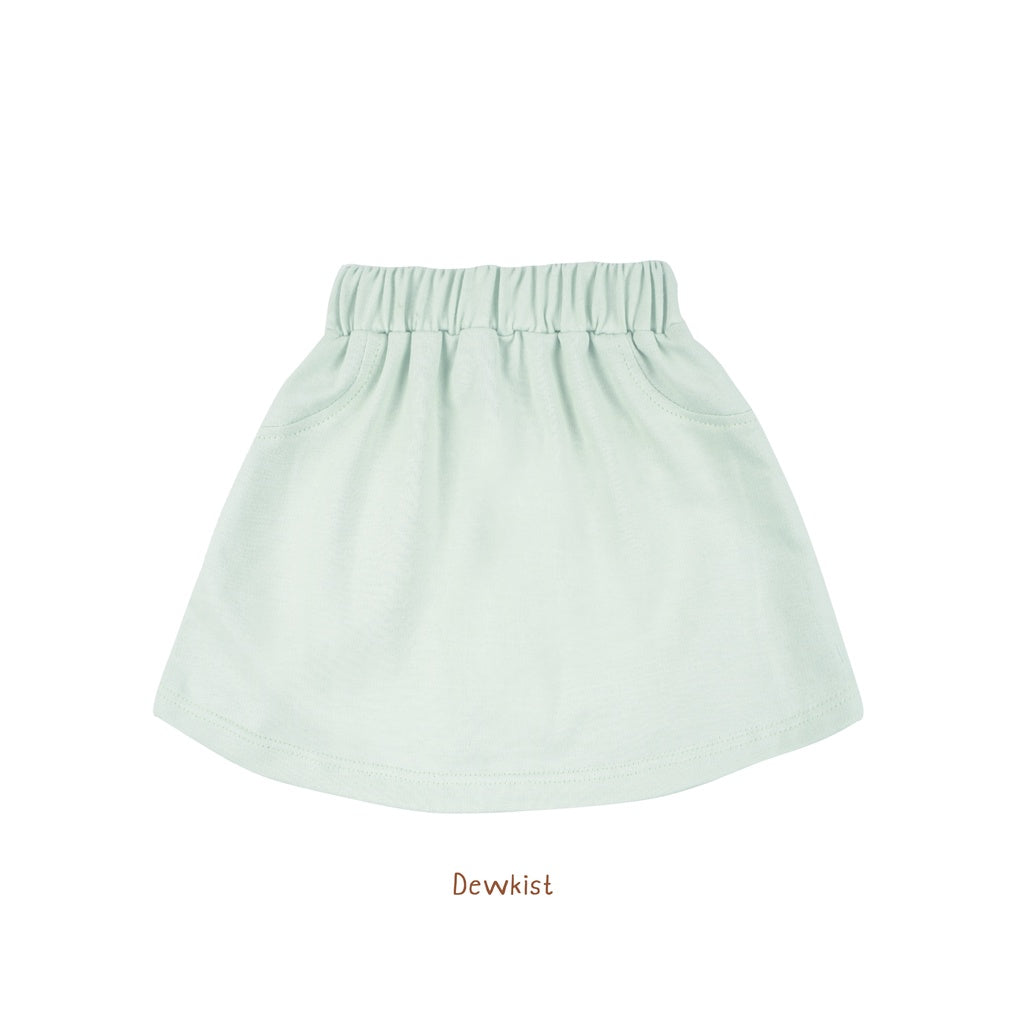 Rok Anak Perempuan - Mini Sweat Skirt (1-6 Tahun)