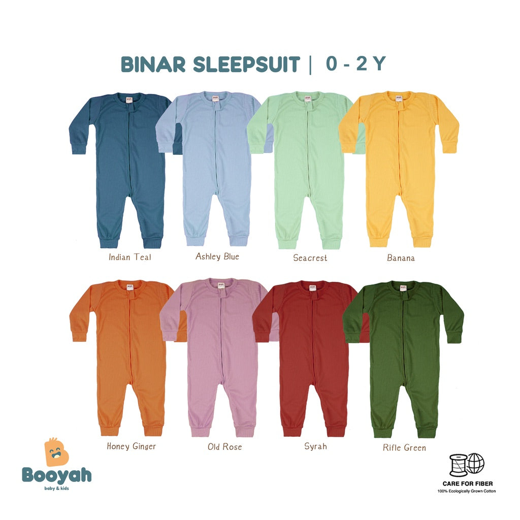 Piyama Anak - Binar Sleepsuit  (0-2 Tahun)