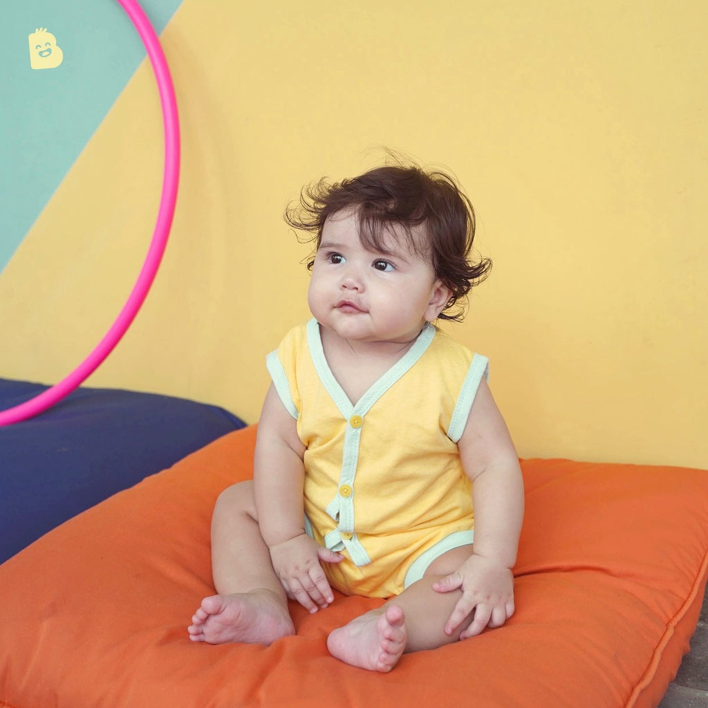 Set Pakaian Bayi - Sleeveless Baby Set (0-1 Tahun)