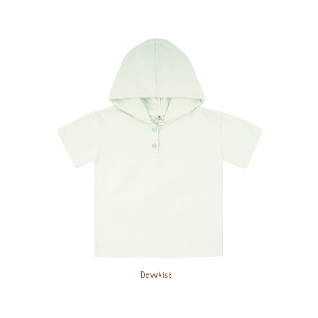 Baju Anak - Short Sleeve Hoodie (2-6 Tahun)