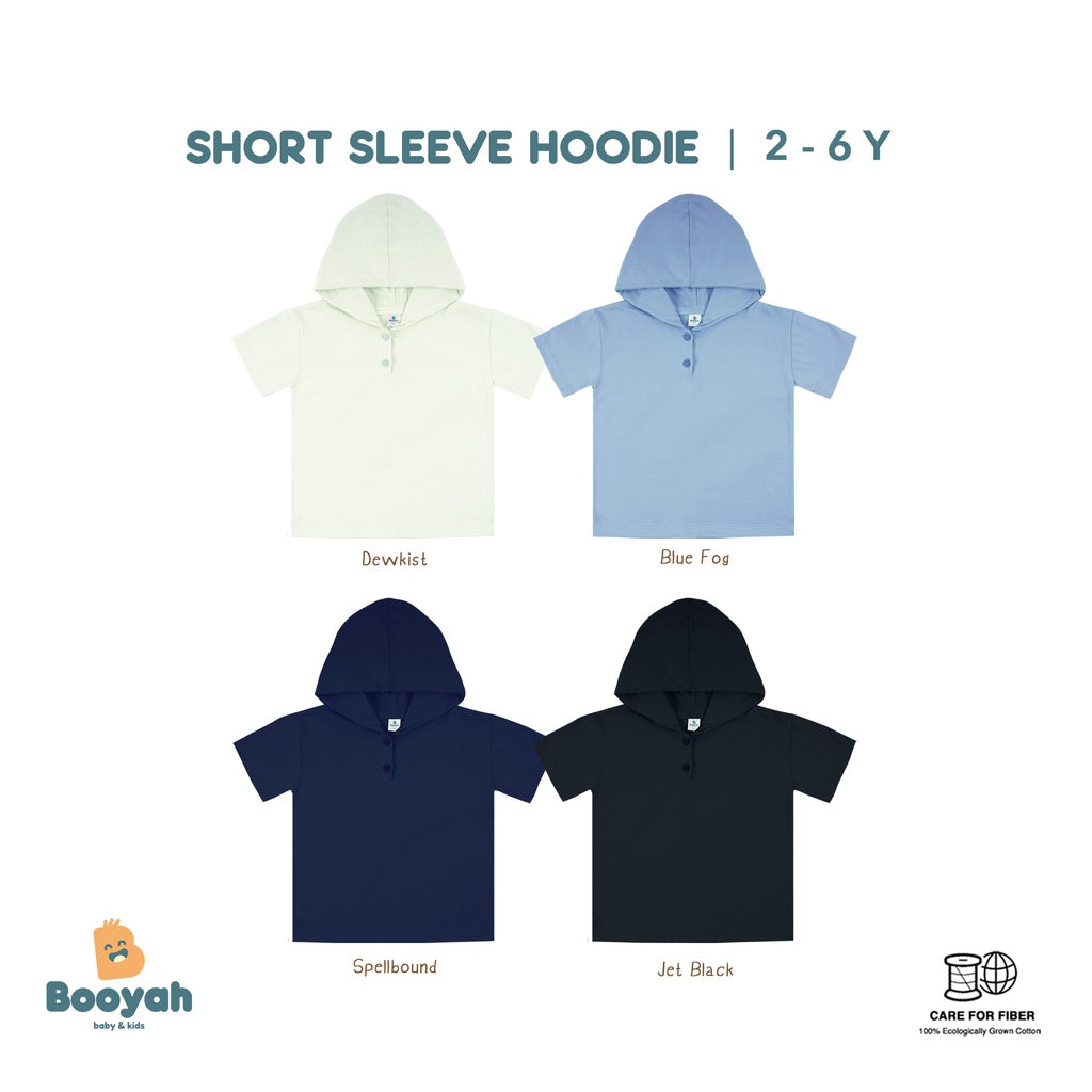 Baju Anak - Short Sleeve Hoodie (2-6 Tahun)