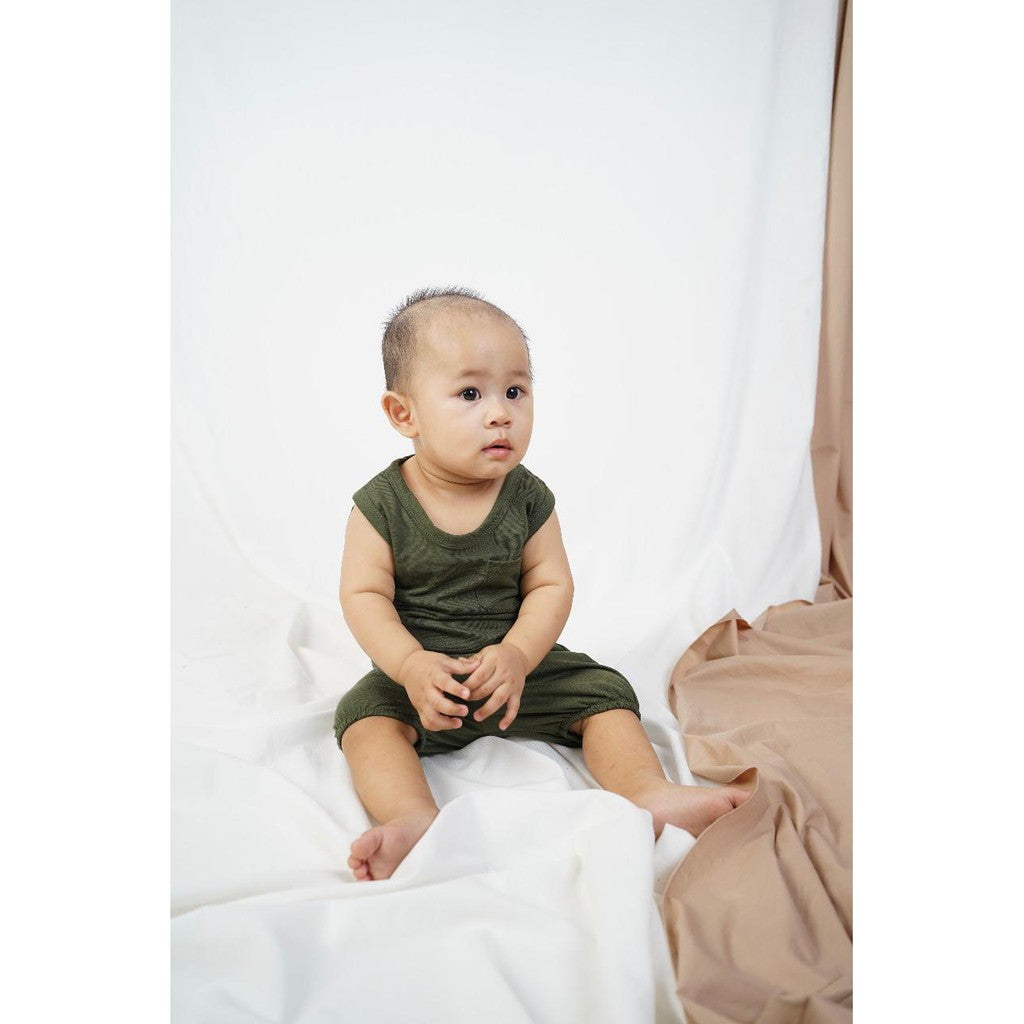 Kaos Anak - Sleeveless Pocket Tee (1-6 Tahun) A