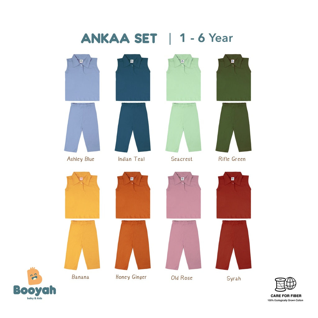 Set Pakaian Anak - Ankaa Set (1-6 Tahun)