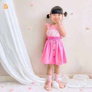 Rok Anak Perempuan Ruffle Skirt usia 1-6 tahun