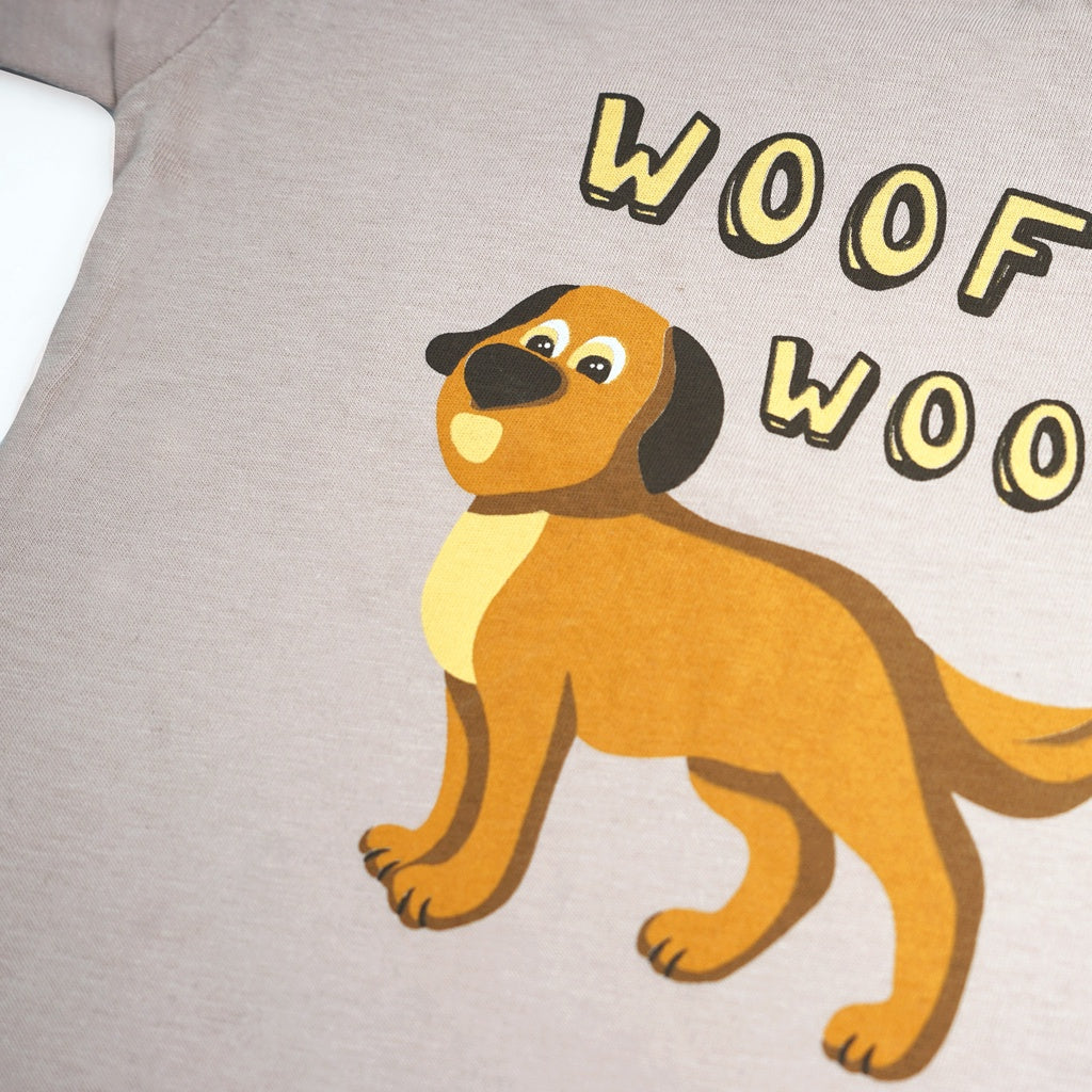 Kaos Anak Ilustrasi Woofy (1-6 Tahun)