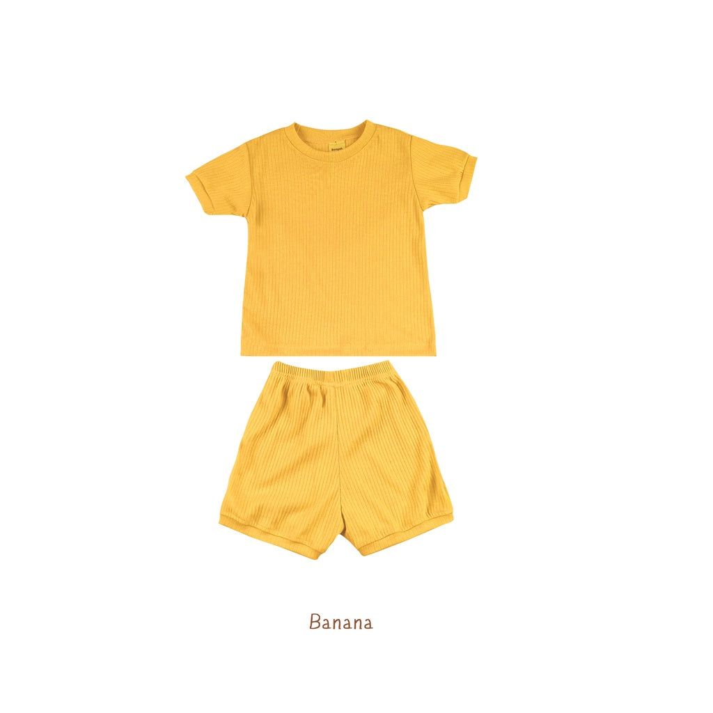 Set Kaos Anak - Awan Sleeve Set (1-6 Tahun)