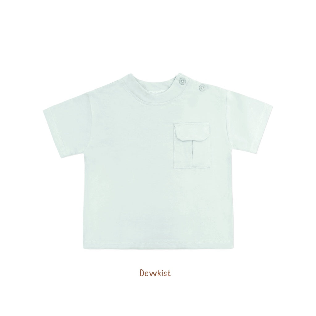 Baju Anak - Oversized Pocket Tee (1-6Y)