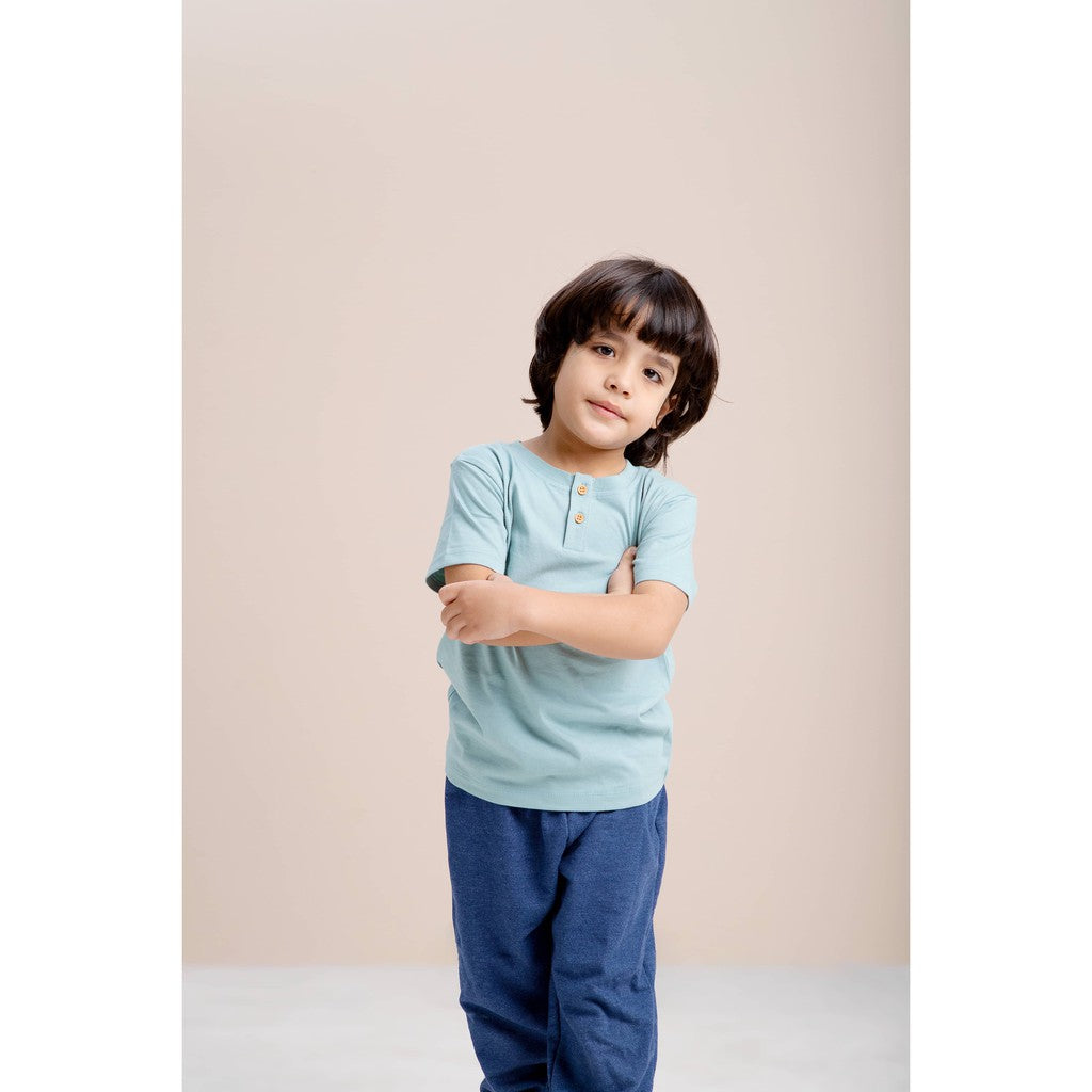 Kaos Anak - Henley Tee (1-6 Tahun) A