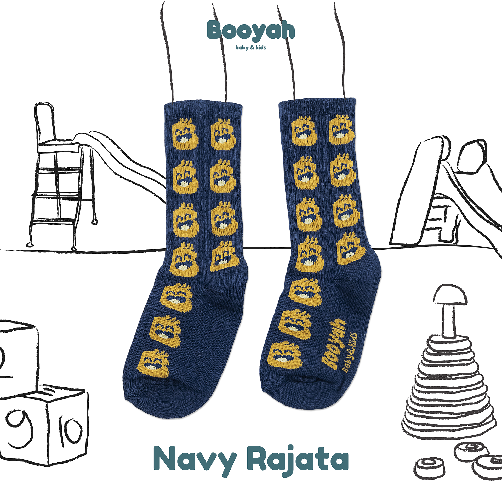 Booyah Baby & Kids Rajata Socks