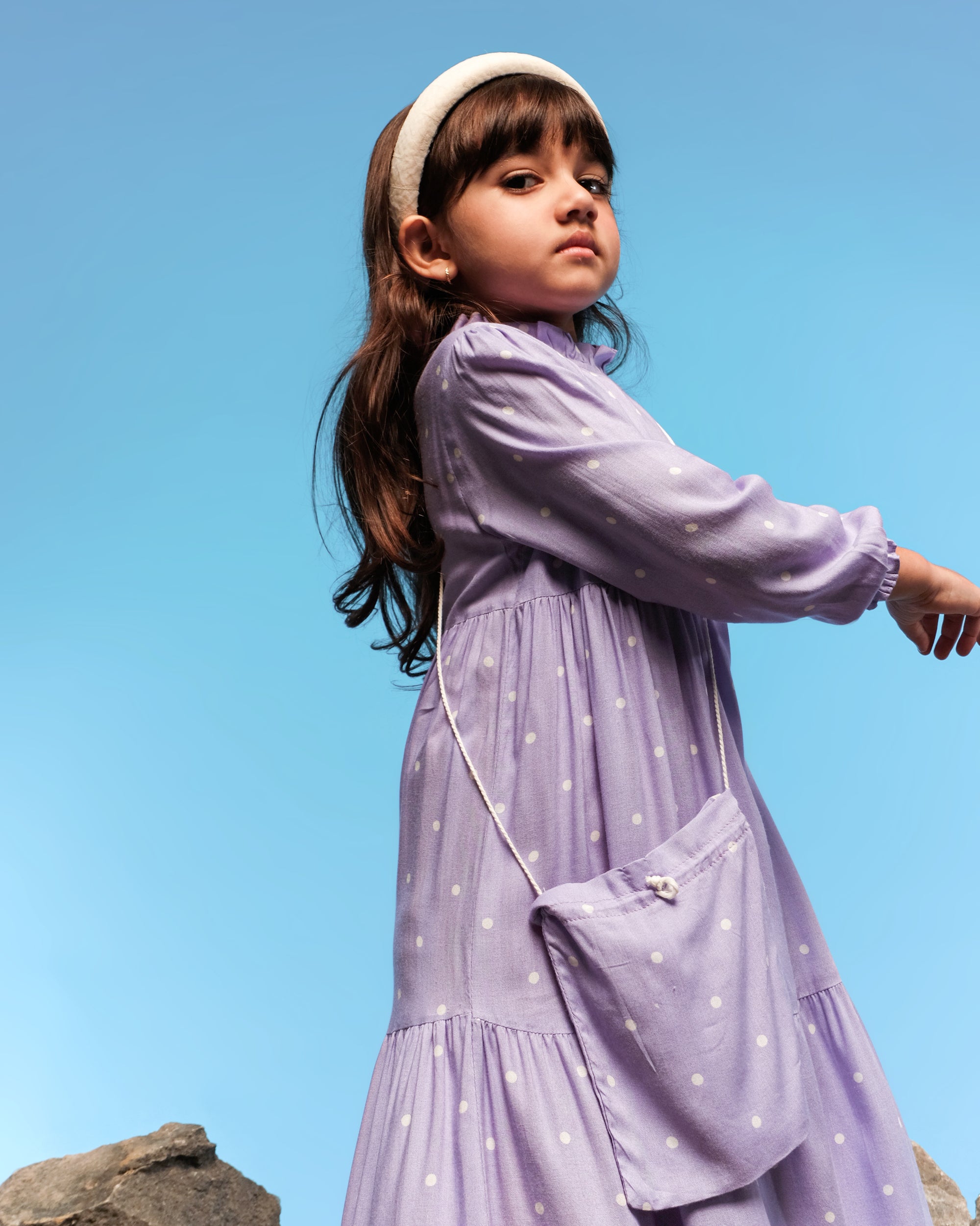 Booyah Baby & Kids Dots Gamis - Raya Series