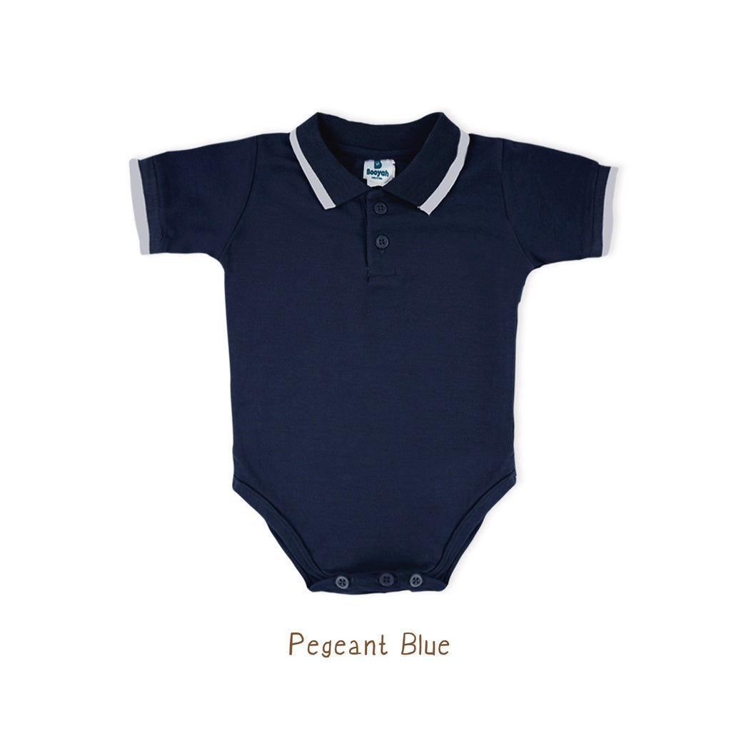 Polo Shirt Bayi - Collar Bodysuit (0-1 Tahun)