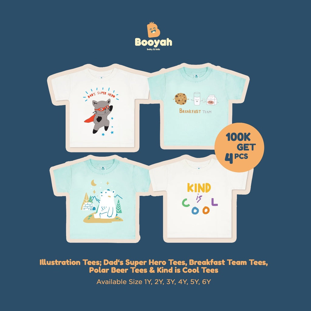 Kaos Anak Ilustrasi Sushi (1-6 Tahun)