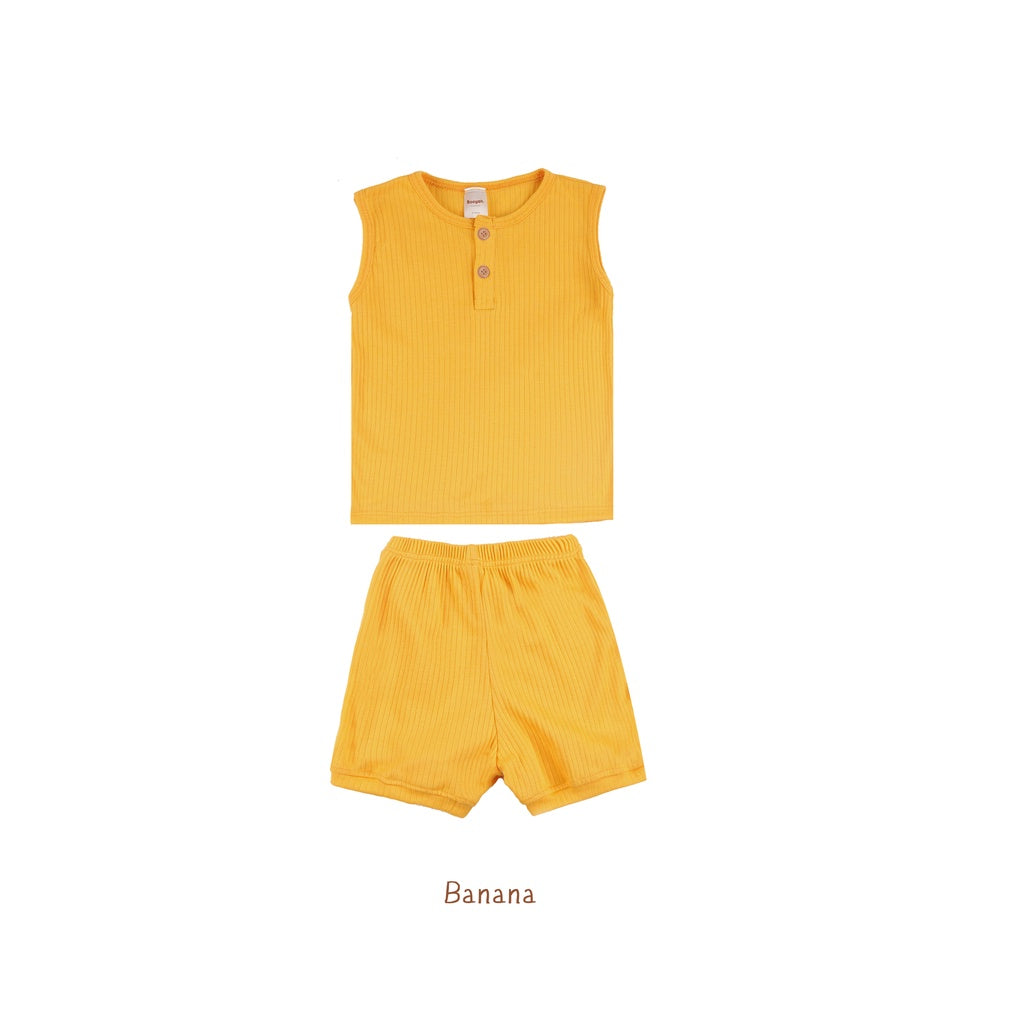 Set Kaos Anak - Lintang Sleeveless Set (1-6 Tahun)