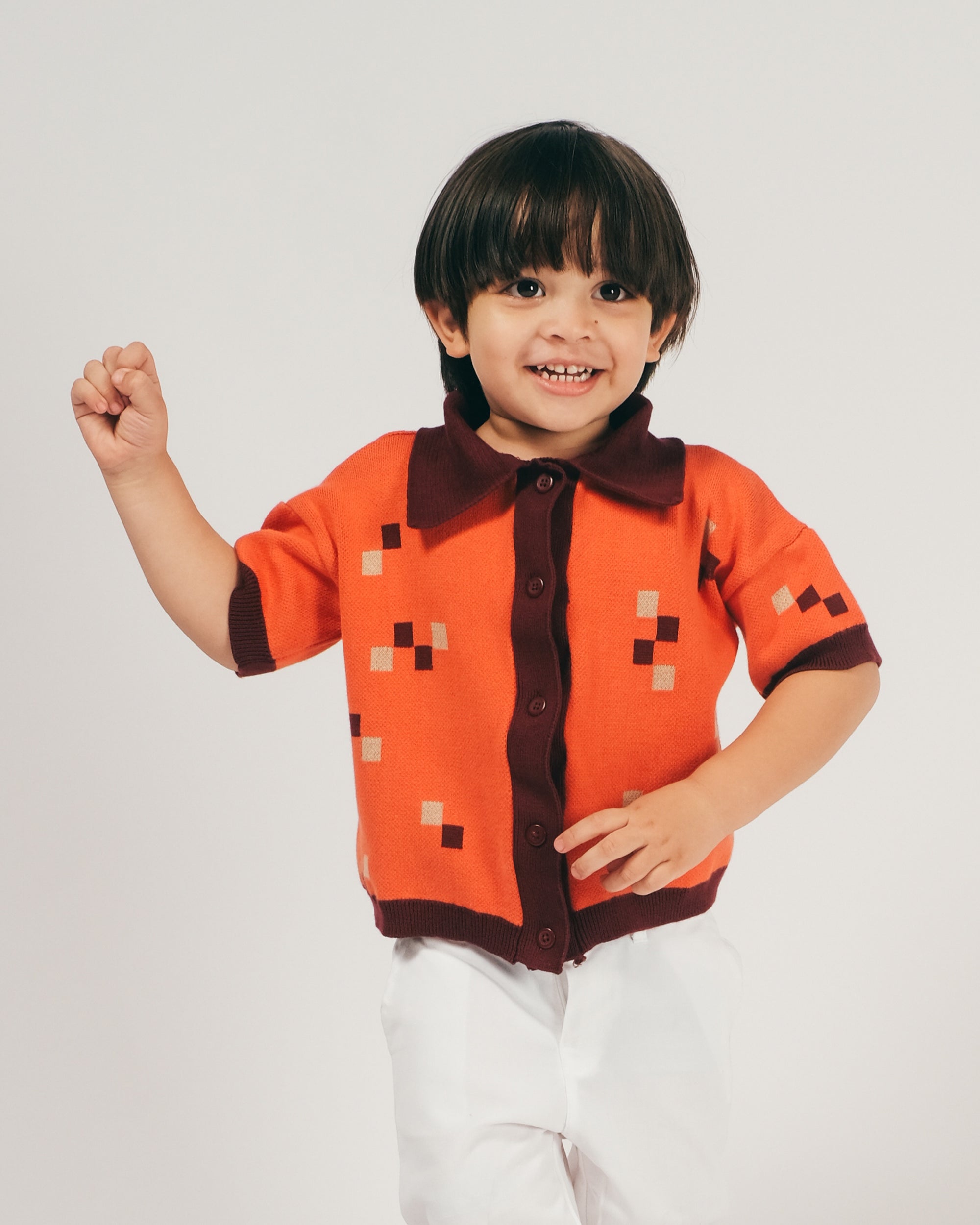 Booyah Baby & Kids Zayn Knit Polo Shirt
