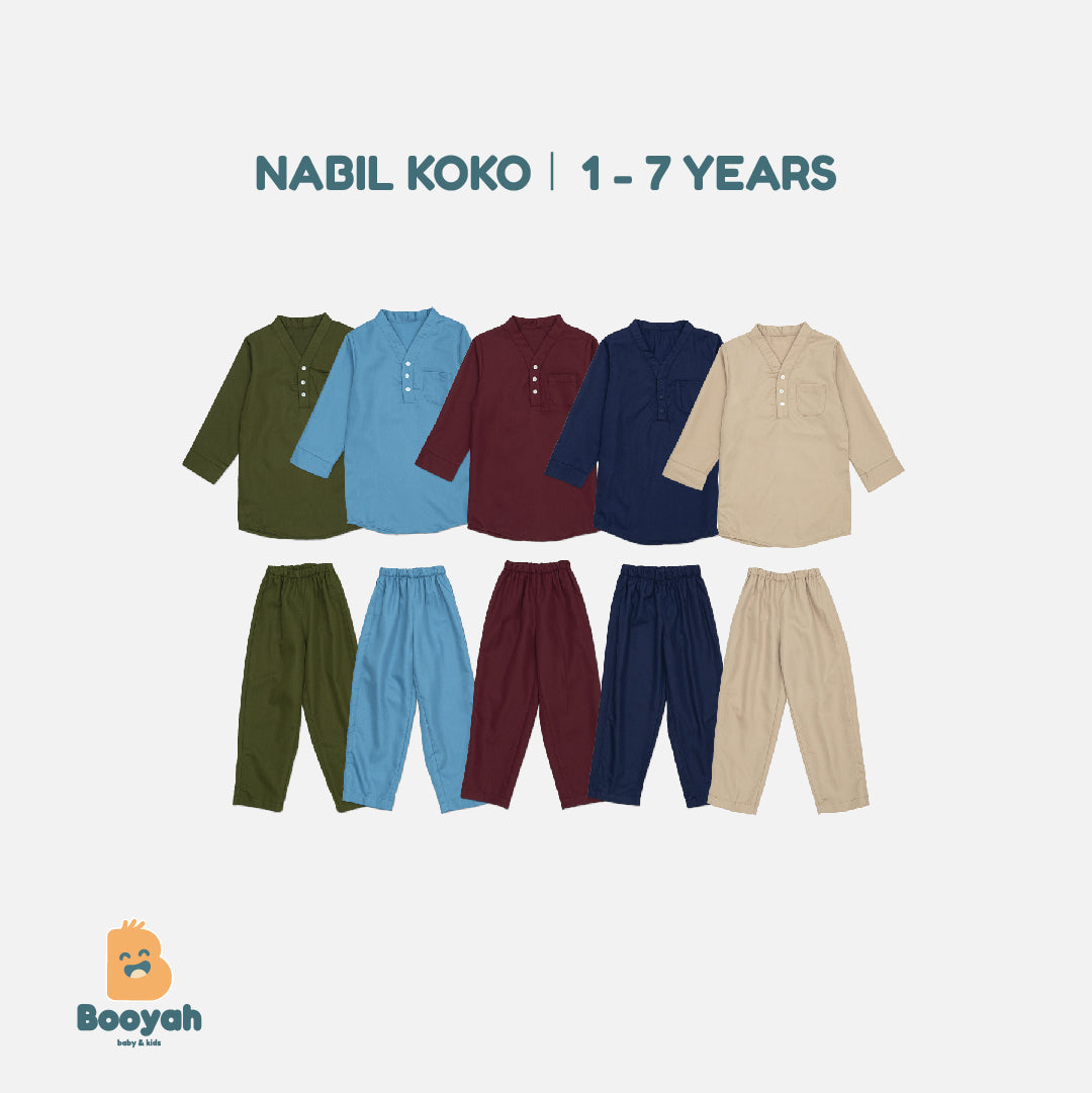 Booyah Baby & Kids Nabil Koko - Koko Anak - Raya Series